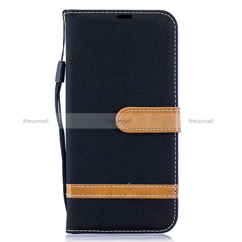 Leather Case Stands Flip Cover Holder B16F for Samsung Galaxy A50S