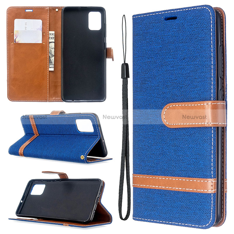 Leather Case Stands Flip Cover Holder B16F for Samsung Galaxy A51 5G