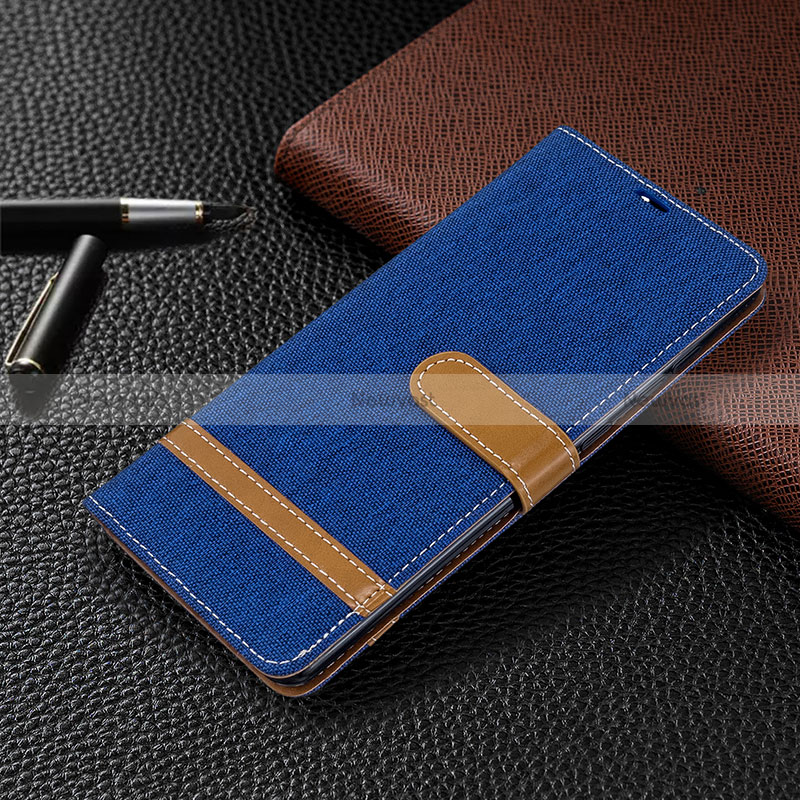 Leather Case Stands Flip Cover Holder B16F for Samsung Galaxy A71 5G