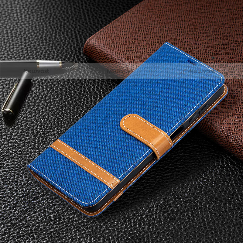 Leather Case Stands Flip Cover Holder B16F for Samsung Galaxy F12