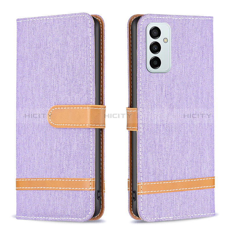 Leather Case Stands Flip Cover Holder B16F for Samsung Galaxy F23 5G