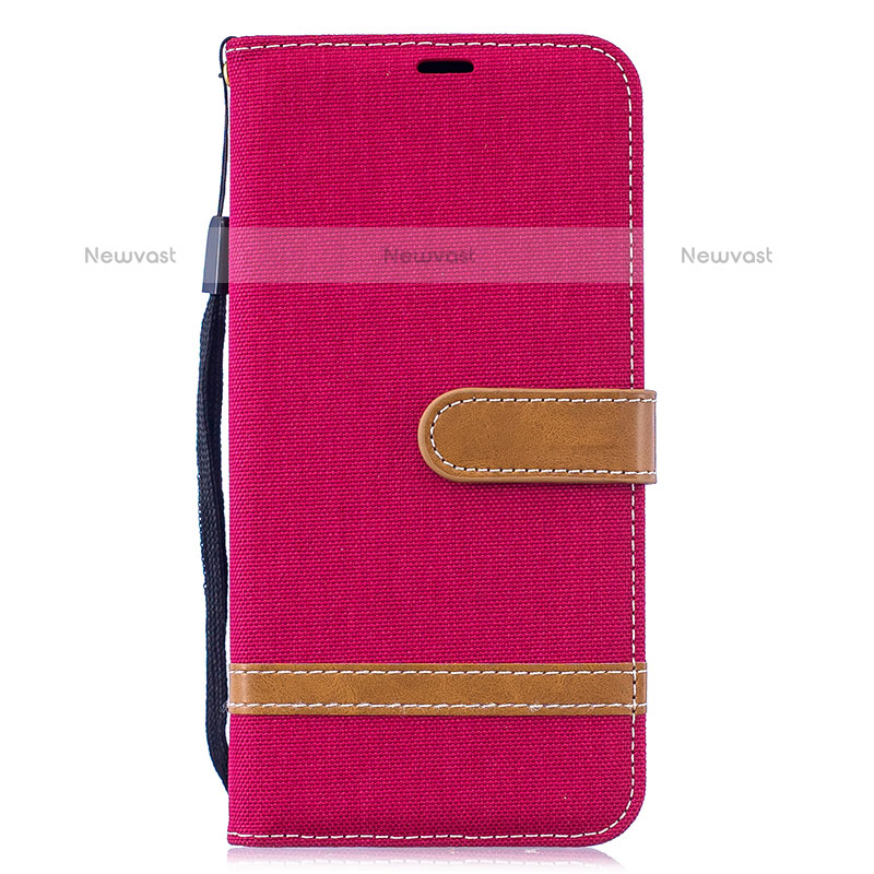 Leather Case Stands Flip Cover Holder B16F for Samsung Galaxy M20
