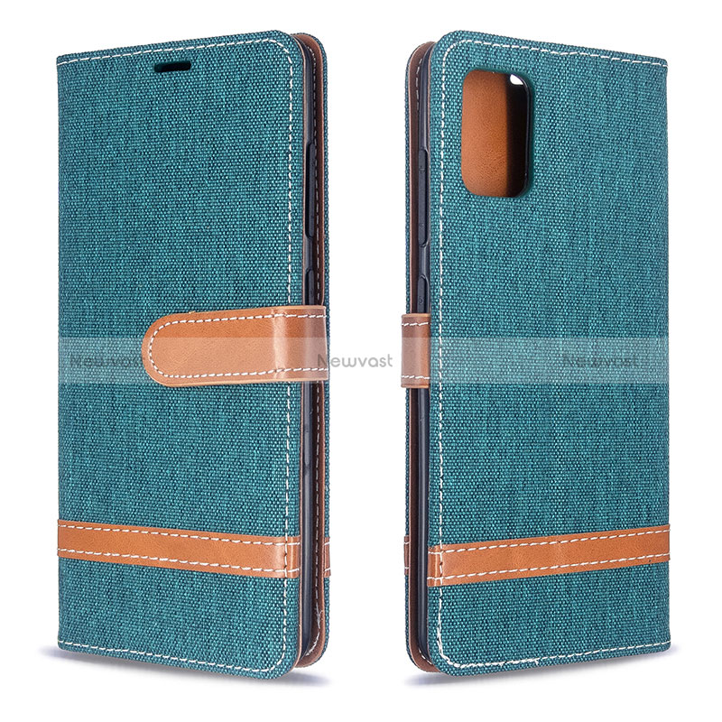 Leather Case Stands Flip Cover Holder B16F for Samsung Galaxy M40S