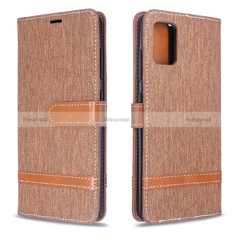 Leather Case Stands Flip Cover Holder B16F for Samsung Galaxy M40S