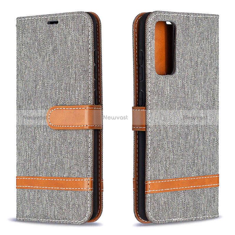 Leather Case Stands Flip Cover Holder B16F for Samsung Galaxy S20 FE 5G