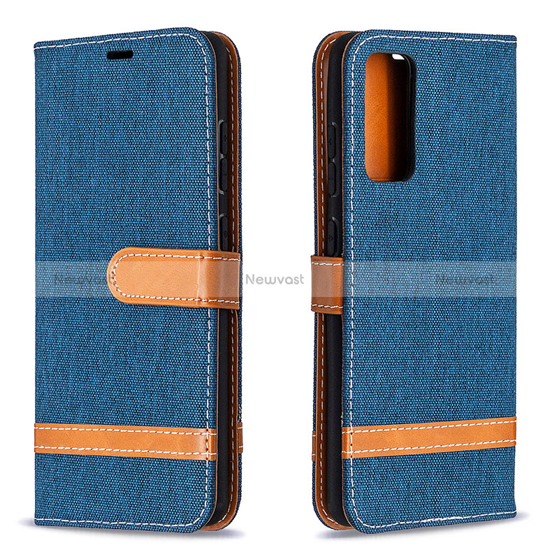 Leather Case Stands Flip Cover Holder B16F for Samsung Galaxy S20 FE 5G