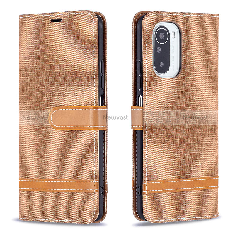 Leather Case Stands Flip Cover Holder B16F for Xiaomi Mi 11X 5G