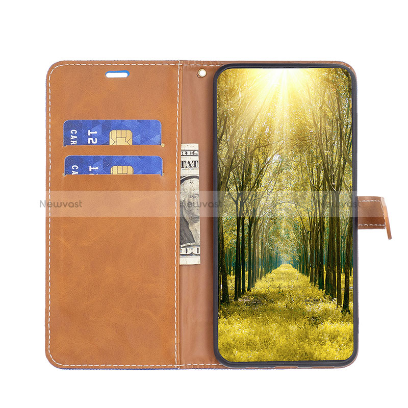 Leather Case Stands Flip Cover Holder B16F for Xiaomi Mi 12T Pro 5G
