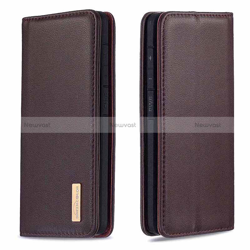 Leather Case Stands Flip Cover Holder B17F for Samsung Galaxy A10