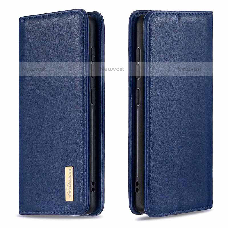 Leather Case Stands Flip Cover Holder B17F for Samsung Galaxy A20