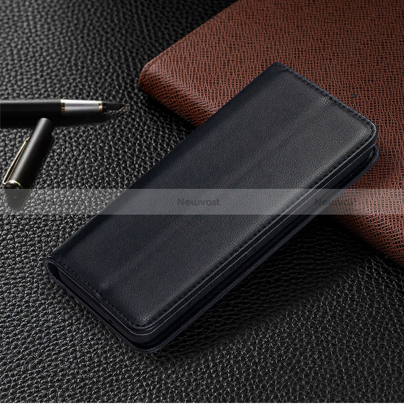 Leather Case Stands Flip Cover Holder B17F for Samsung Galaxy A21