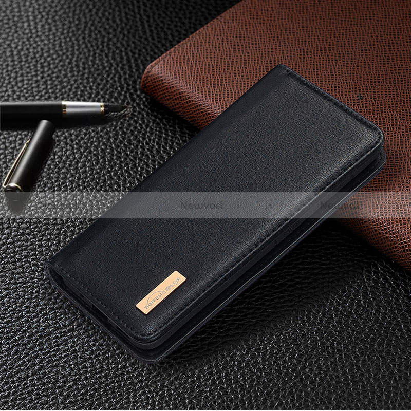 Leather Case Stands Flip Cover Holder B17F for Samsung Galaxy A21