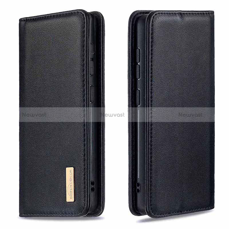 Leather Case Stands Flip Cover Holder B17F for Samsung Galaxy A41