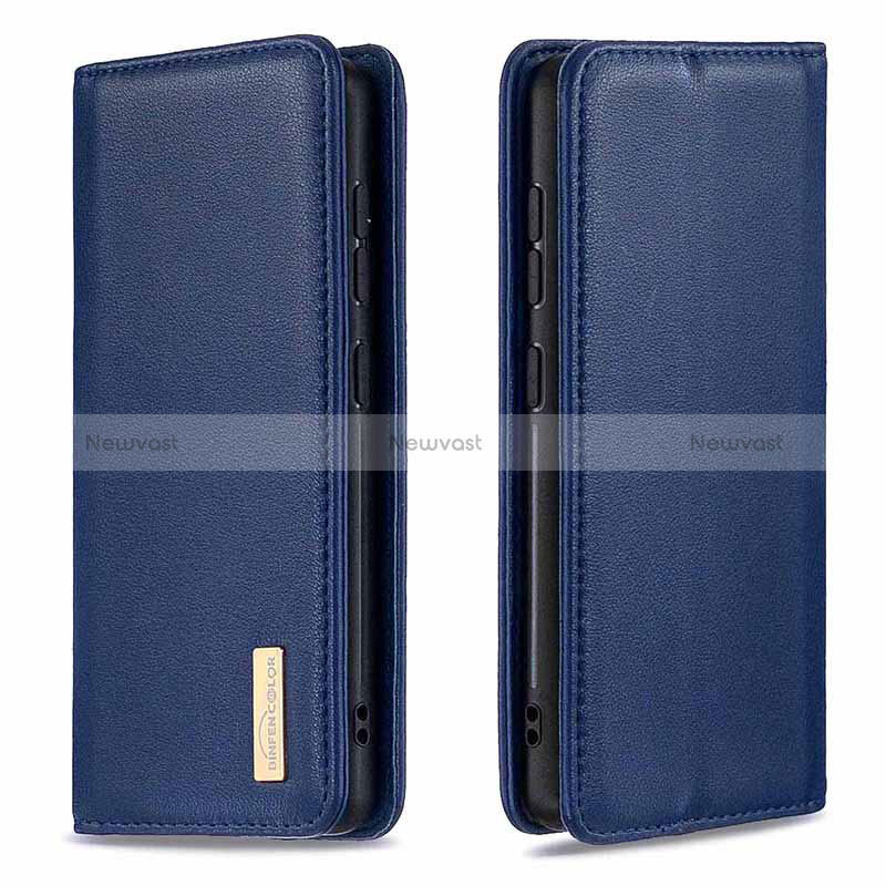 Leather Case Stands Flip Cover Holder B17F for Samsung Galaxy M10S