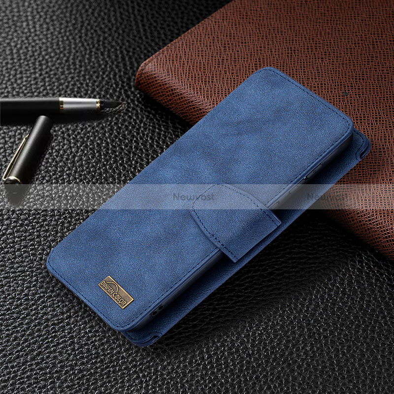 Leather Case Stands Flip Cover Holder B18F for Samsung Galaxy A70