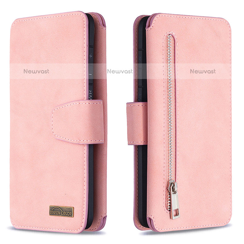Leather Case Stands Flip Cover Holder B18F for Samsung Galaxy S20 Plus