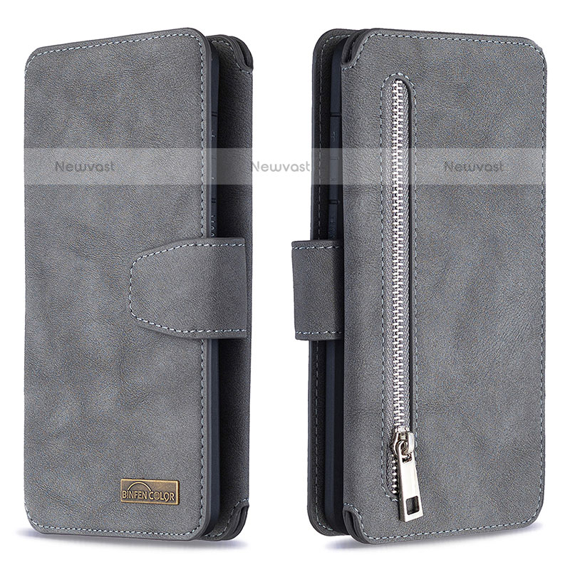Leather Case Stands Flip Cover Holder B18F for Samsung Galaxy S20 Plus 5G