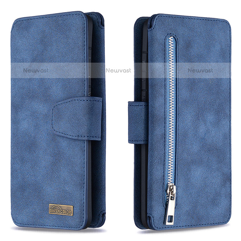 Leather Case Stands Flip Cover Holder B18F for Samsung Galaxy S20 Ultra 5G
