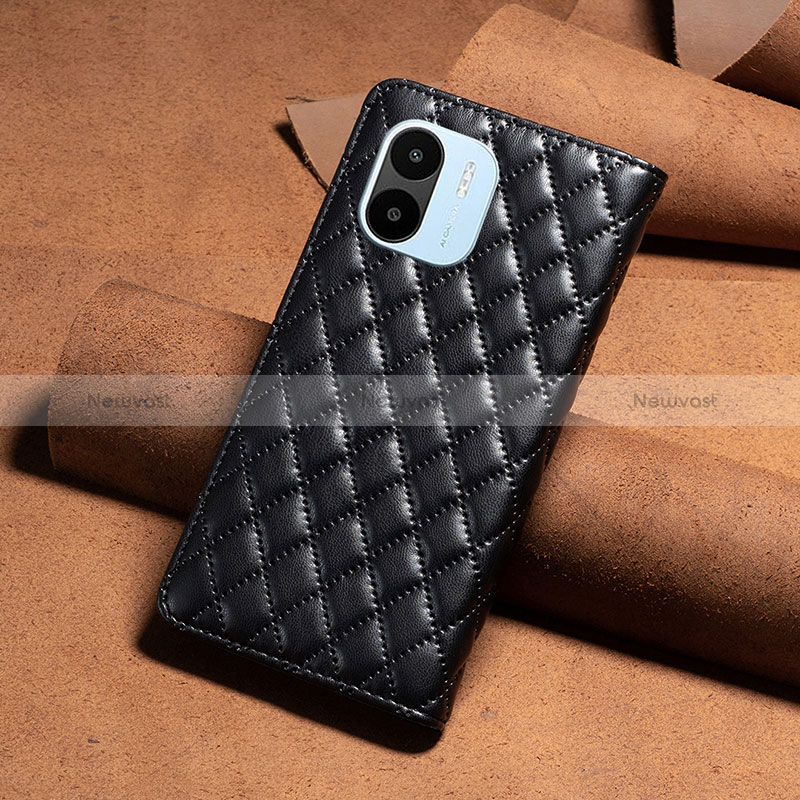 Leather Case Stands Flip Cover Holder B19F for Xiaomi Redmi A2 Plus