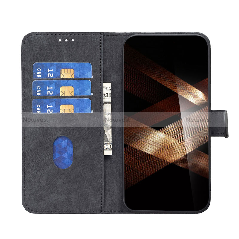 Leather Case Stands Flip Cover Holder B21F for Xiaomi Redmi Note 13 Pro+ Plus 5G