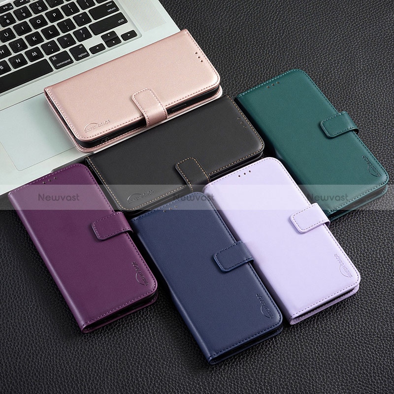 Leather Case Stands Flip Cover Holder B23F for Xiaomi Mi 14 5G