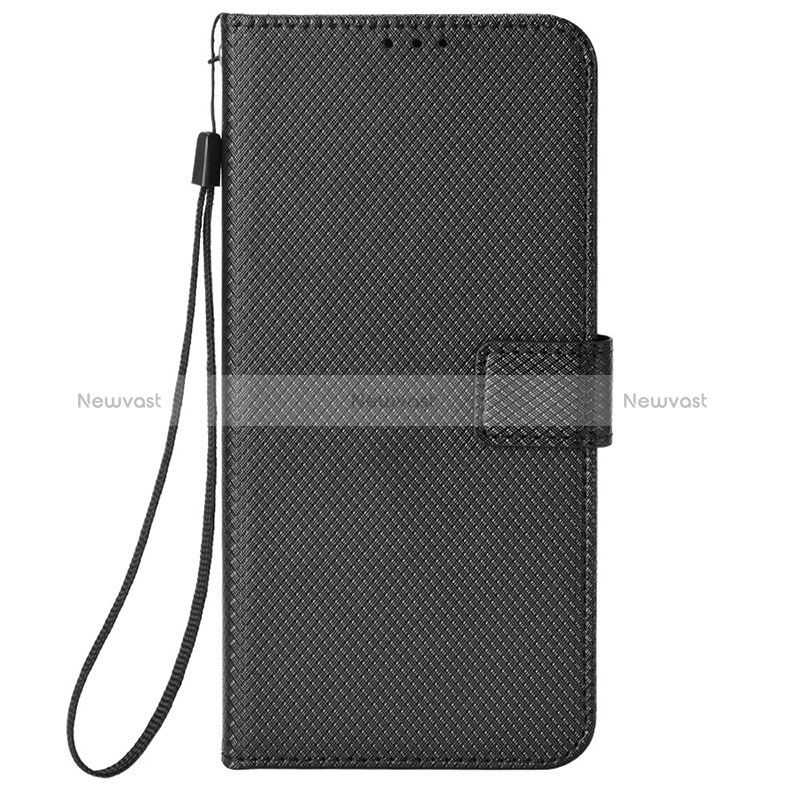 Leather Case Stands Flip Cover Holder BY1 for Huawei P60 Pro