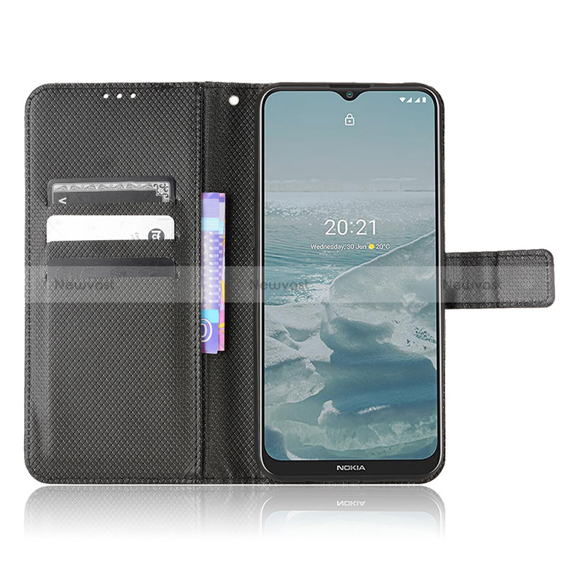 Leather Case Stands Flip Cover Holder BY1 for Nokia 6.3