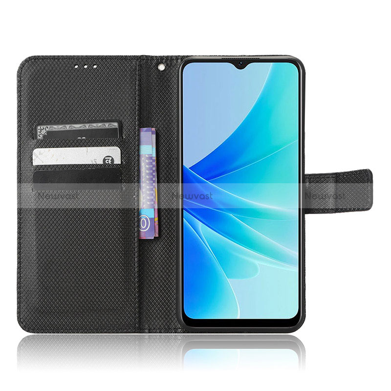 Leather Case Stands Flip Cover Holder BY1 for Oppo A57 4G