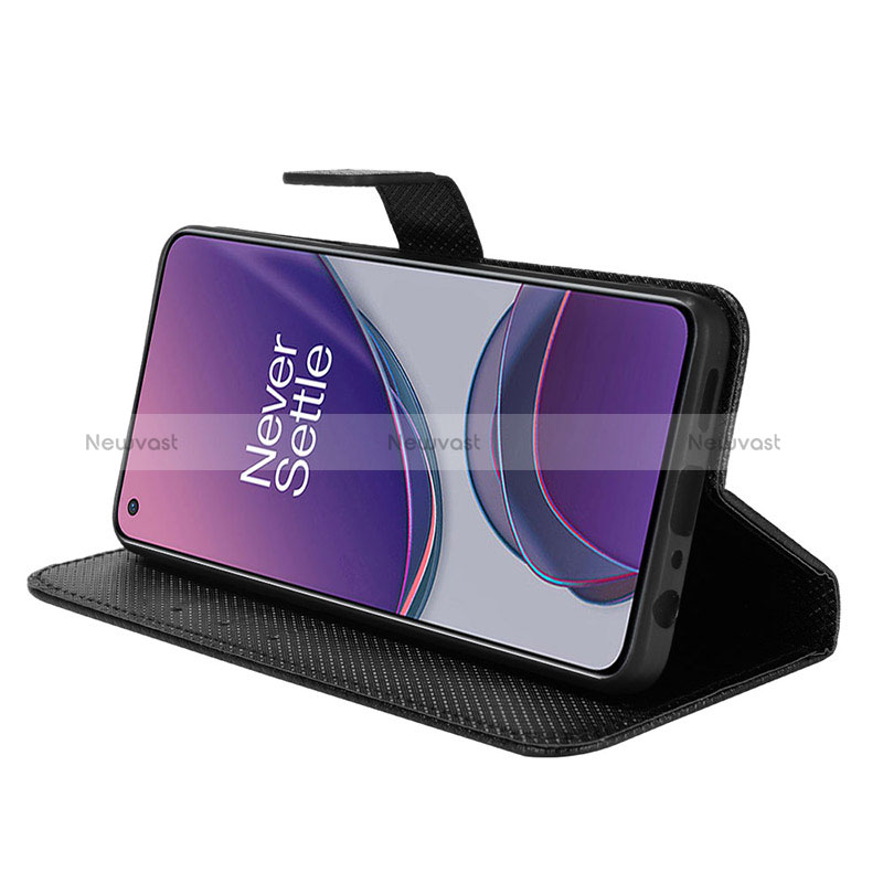 Leather Case Stands Flip Cover Holder BY1 for Oppo Reno7 Z 5G