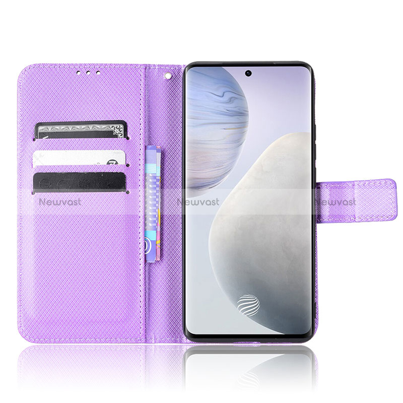 Leather Case Stands Flip Cover Holder BY1 for Vivo X60 Pro+ Plus 5G