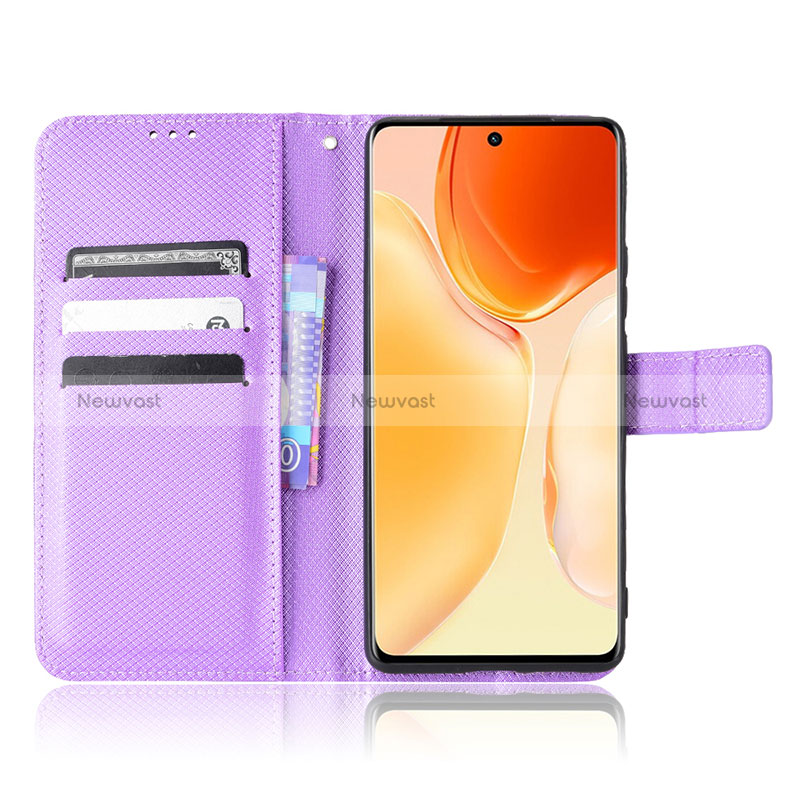 Leather Case Stands Flip Cover Holder BY1 for Vivo X70 Pro 5G