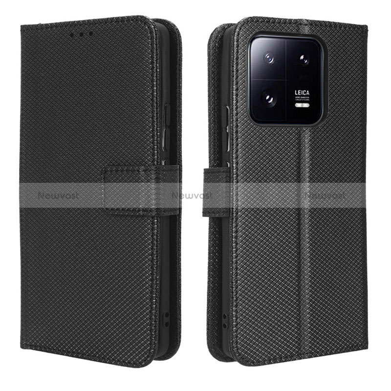 Leather Case Stands Flip Cover Holder BY1 for Xiaomi Mi 13 Pro 5G