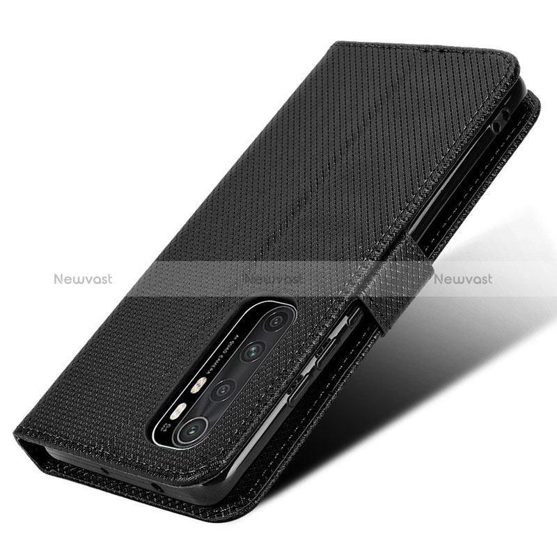 Leather Case Stands Flip Cover Holder BY1 for Xiaomi Mi Note 10 Lite