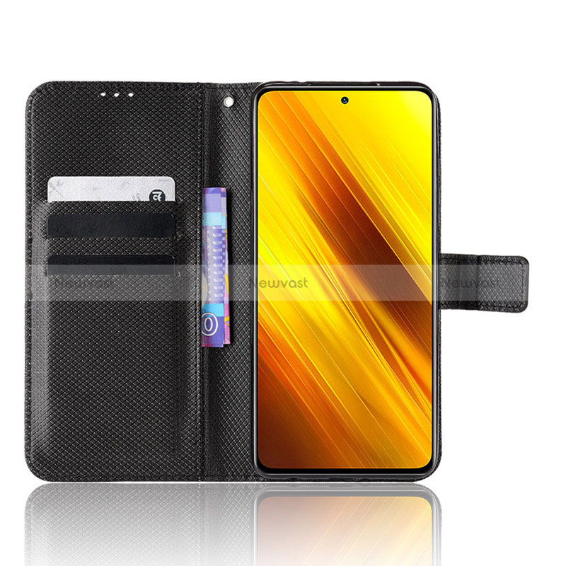 Leather Case Stands Flip Cover Holder BY1 for Xiaomi Poco X3 Pro