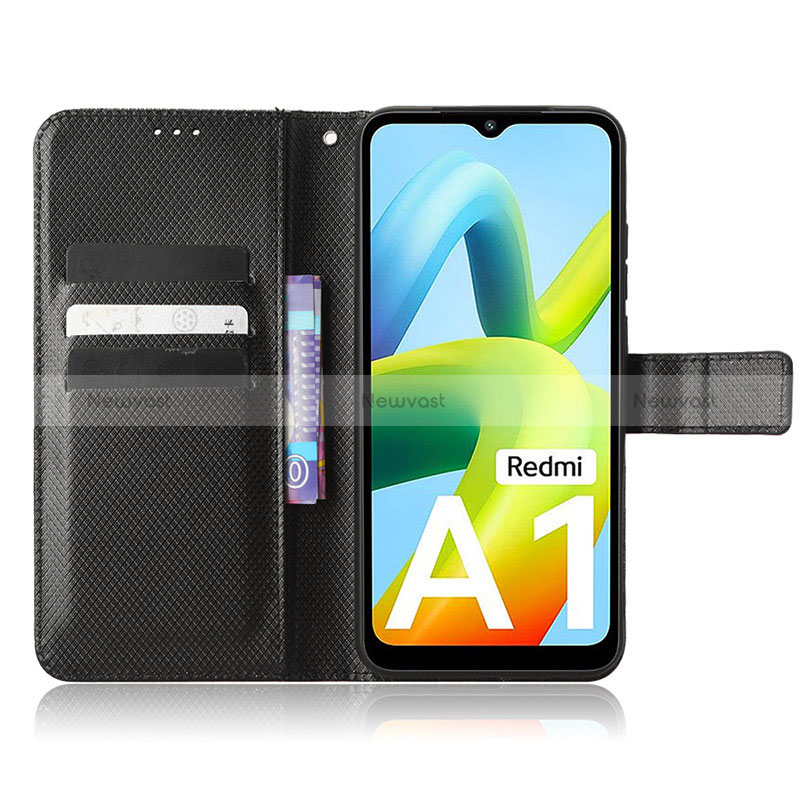 Leather Case Stands Flip Cover Holder BY1 for Xiaomi Redmi A2 Plus