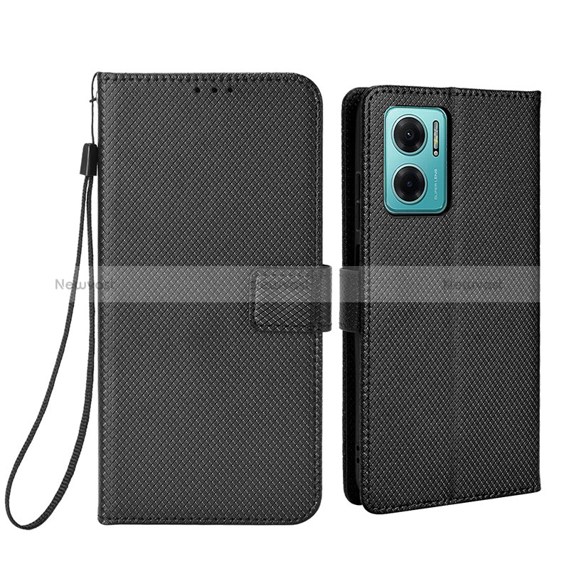 Leather Case Stands Flip Cover Holder BY1 for Xiaomi Redmi Note 11E 5G