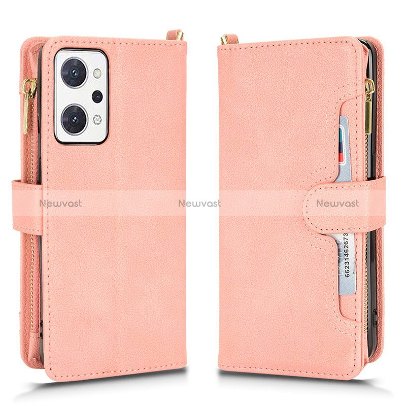 Leather Case Stands Flip Cover Holder BY2 for Oppo Reno7 A