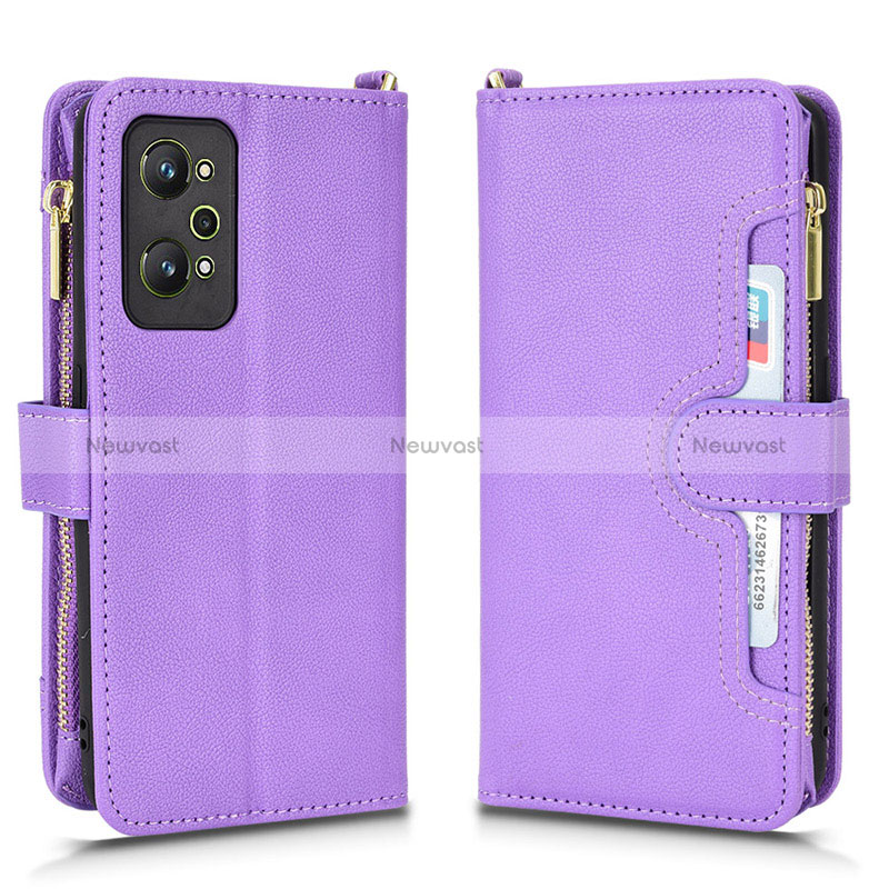 Leather Case Stands Flip Cover Holder BY2 for Realme GT Neo 3T 5G