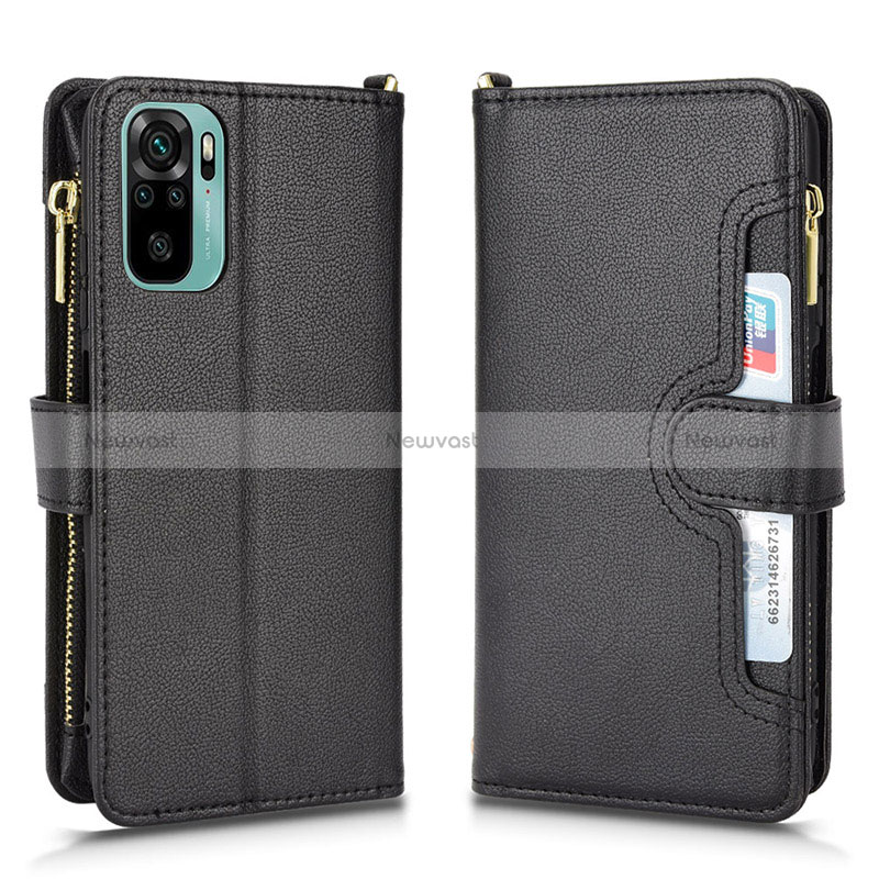 Leather Case Stands Flip Cover Holder BY2 for Xiaomi Poco M5S