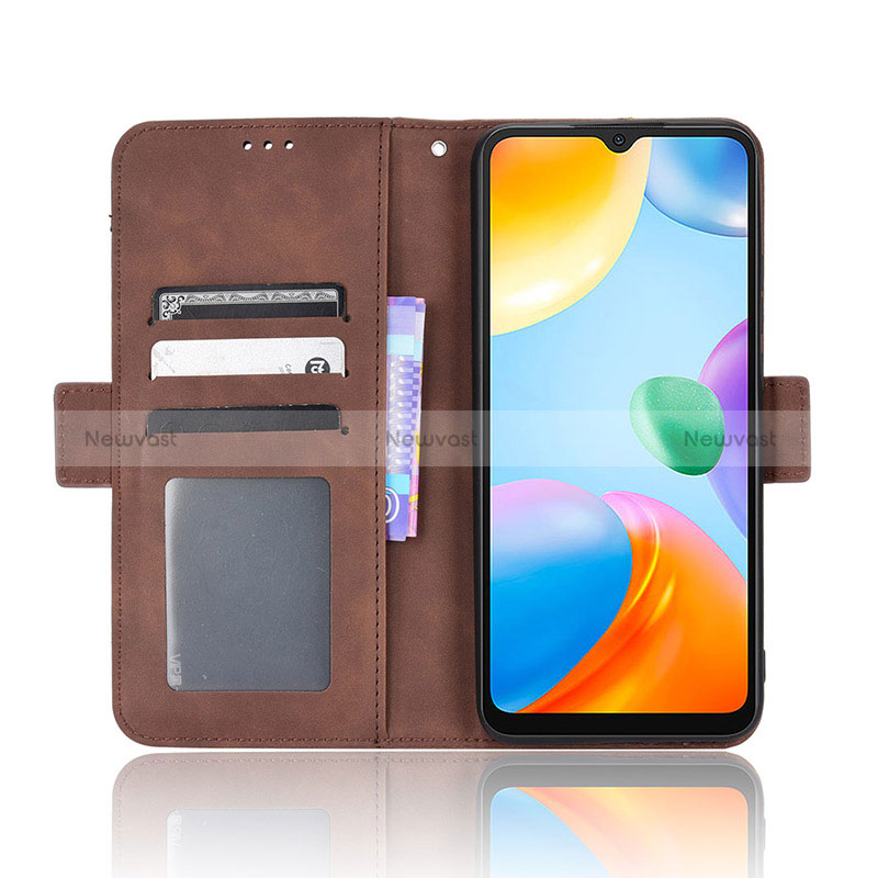 Leather Case Stands Flip Cover Holder BY2 for Xiaomi Redmi 10C 4G