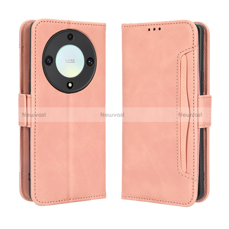 Leather Case Stands Flip Cover Holder BY3 for Huawei Honor Magic5 Lite 5G