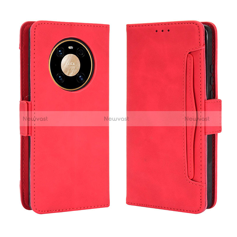 Leather Case Stands Flip Cover Holder BY3 for Huawei Mate 40 Pro