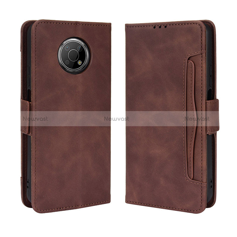 Leather Case Stands Flip Cover Holder BY3 for Nokia G300 5G
