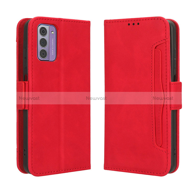 Leather Case Stands Flip Cover Holder BY3 for Nokia G310 5G