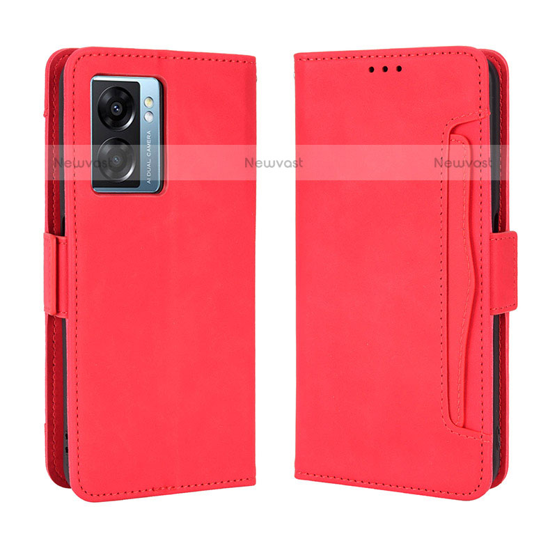 Leather Case Stands Flip Cover Holder BY3 for OnePlus Nord N300 5G