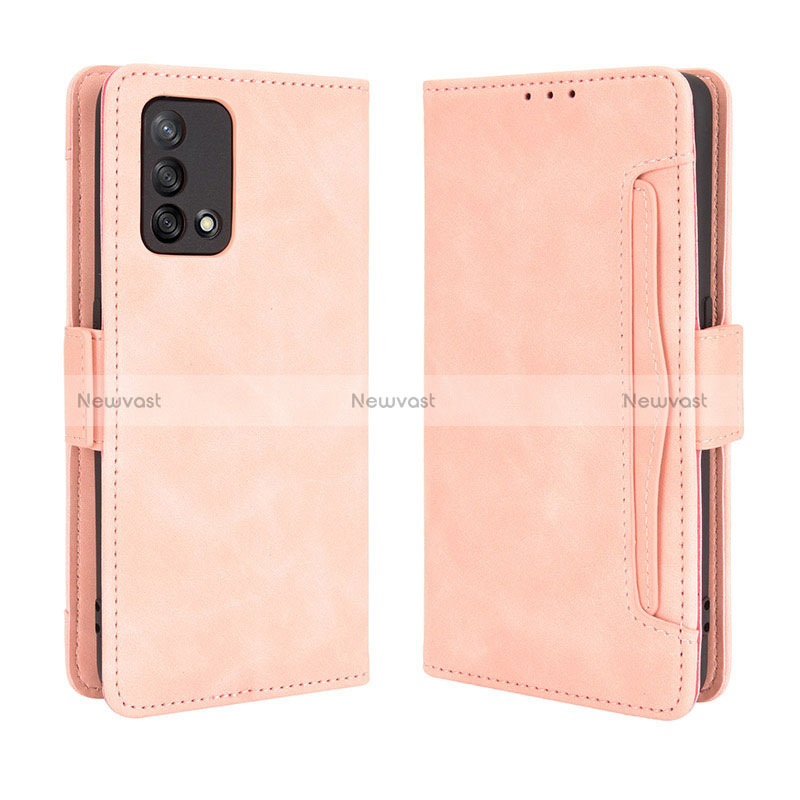 Leather Case Stands Flip Cover Holder BY3 for Oppo F19