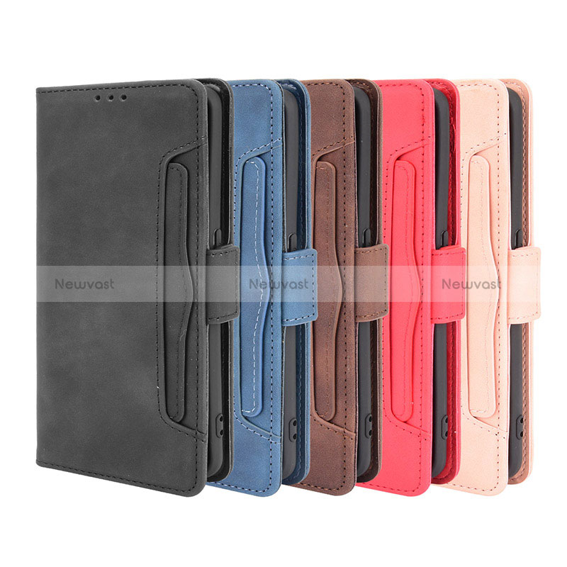 Leather Case Stands Flip Cover Holder BY3 for Oppo Reno6 Z 5G