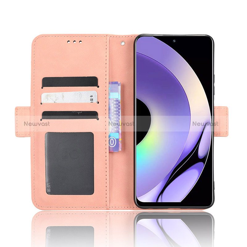 Leather Case Stands Flip Cover Holder BY3 for Realme 10 4G