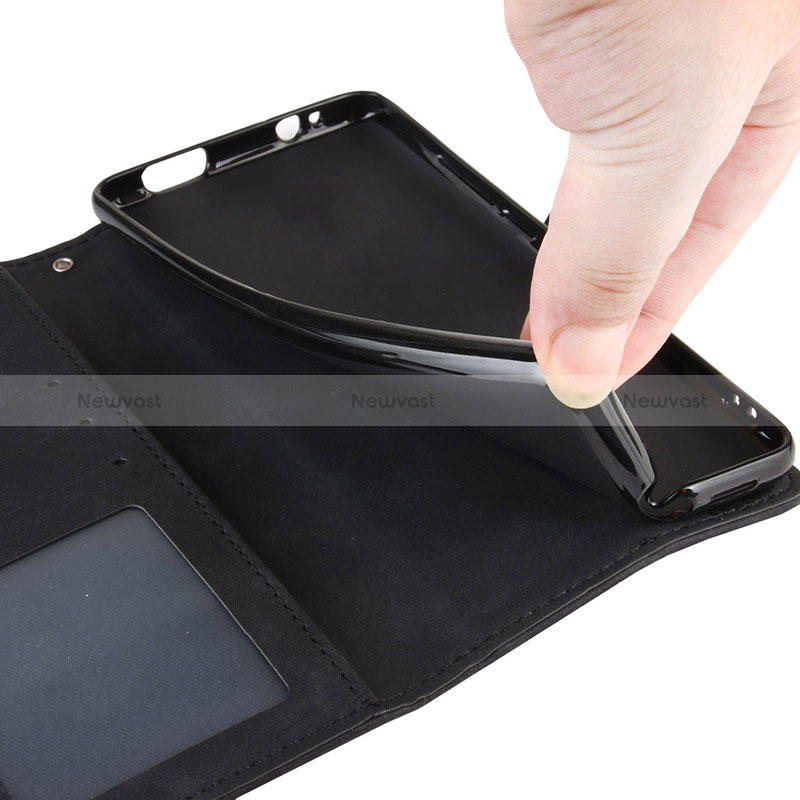 Leather Case Stands Flip Cover Holder BY3 for Realme V30t 5G