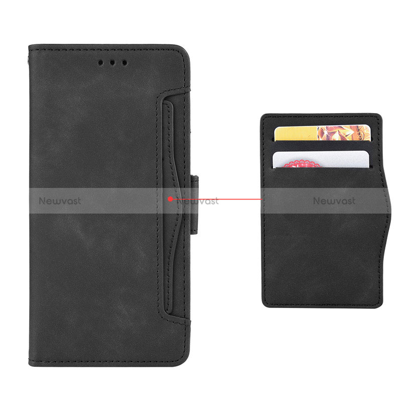 Leather Case Stands Flip Cover Holder BY3 for Samsung Galaxy A23 4G